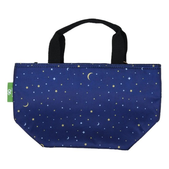 Eco Chic Lightweight Foldable Lunch Bag - Stars and Moons