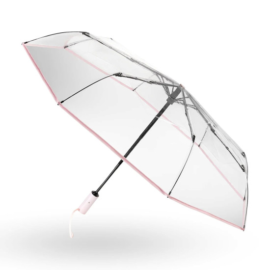 Fulton Lumio Automatic Umbrella - Light Pink