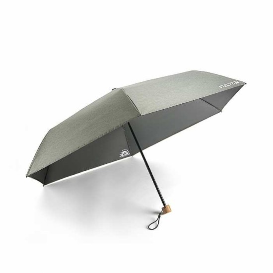 Fulton Parasoleil UV Umbrella - Charcoal Chambray