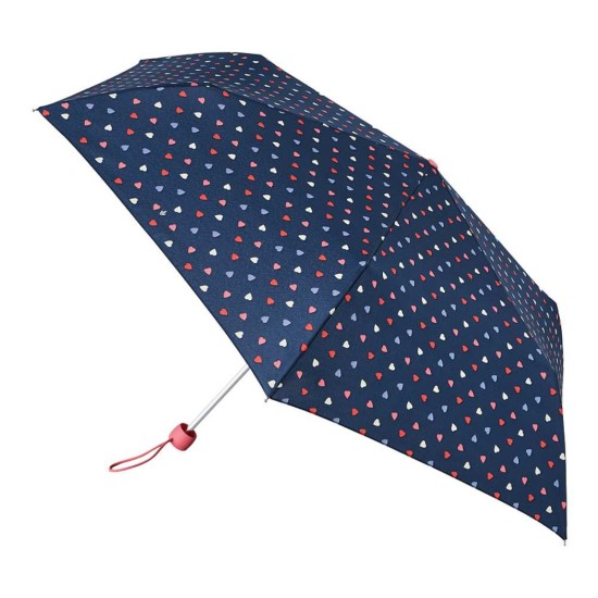Fulton Superslim Umbrella - Ditsy Hearts