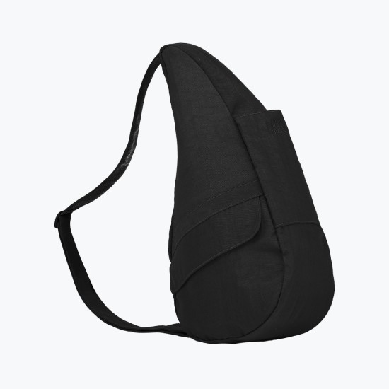 Healthy Back Bag Textured Nylon Bag Small - Black