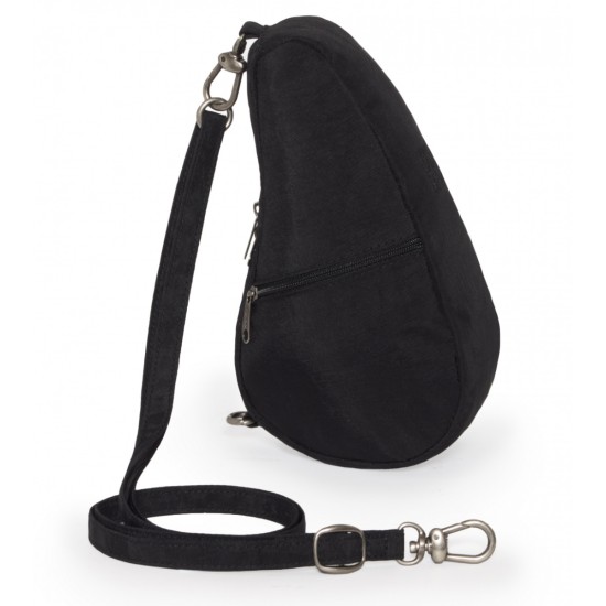 Healthy Back Bag Textured Nylon Small Baglett - Black