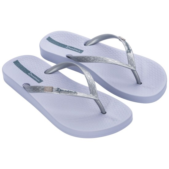 Ipanema Anatomic Brazil Flip Flops - Silver Lilac