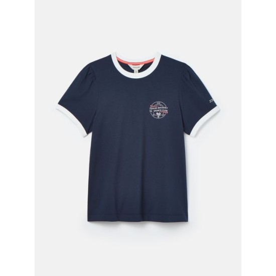 Joules Erin Navy Blue Short Sleeve T-Shirt