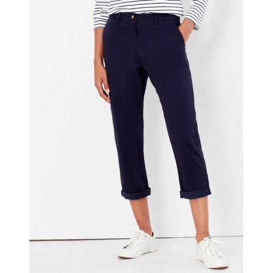 Joules Hesford Cropped Chinos - French Navy