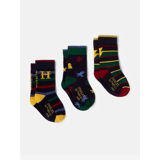 Joules Kids Enchanting Multi Harry Potter Sock Set