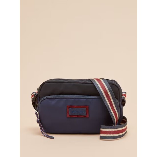 Joules Marlow Navy Nylon Cross Body Bag