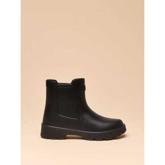 Joules Raindance Black Lightweight Ankle Wellies