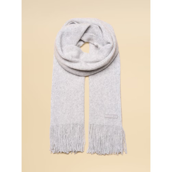 Joules Rosa Grey Knitted Scarf