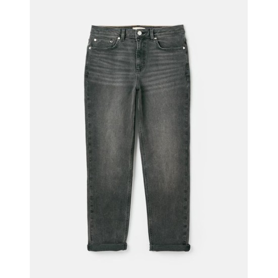 Joules Slim Straight Jeans - Washed Black