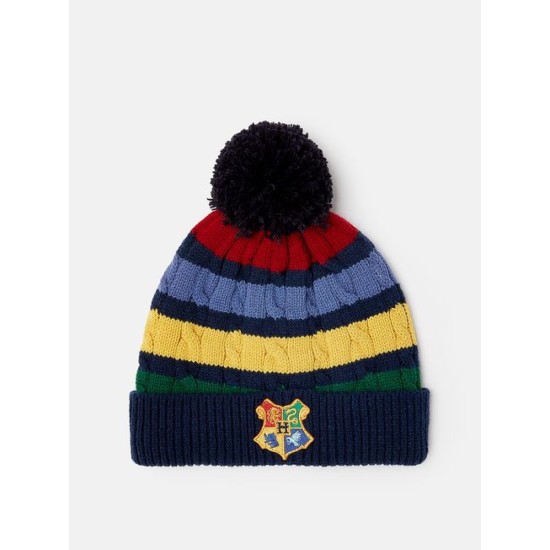 Joules x Fred Weasley Navy Harry Potter Bobble Hat