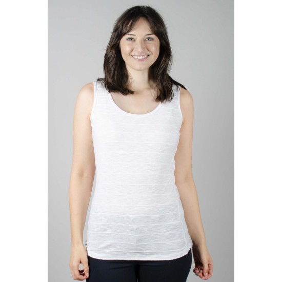Lily & Me Layering Vest - White
