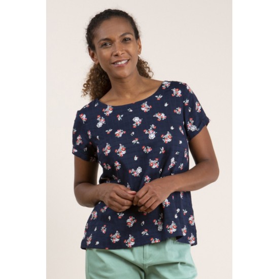 Lily & Me Rose Top - Freesia Navy