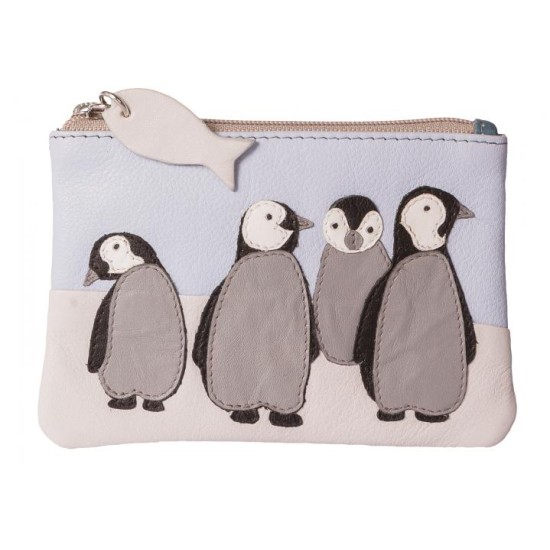 Mala Leather Ollie Penguin Leather Coin & Card Purse