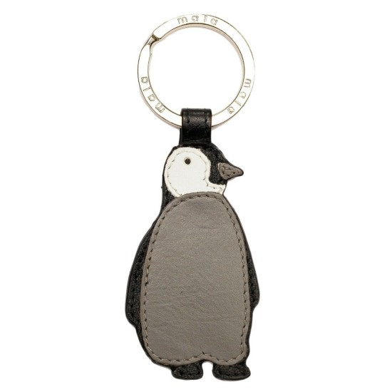 Mala Leather Ollie Penguin Leather Keyring - 906 3 - Multi