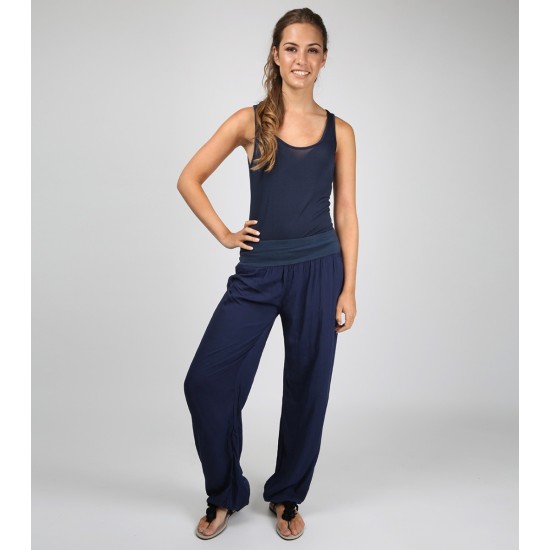 N and Willow Plain Slouchies - Navy