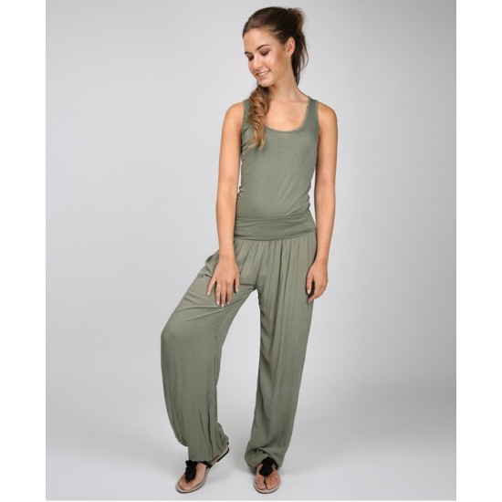 N and Willow Plain Slouchies - Military Green