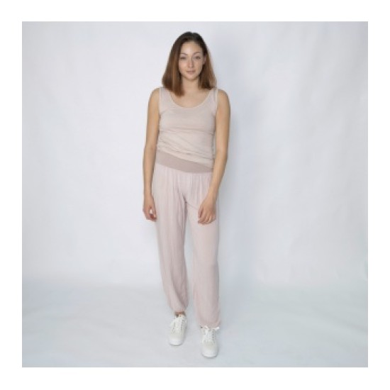 N and Willow Plain Slouchies - Pastel Pink