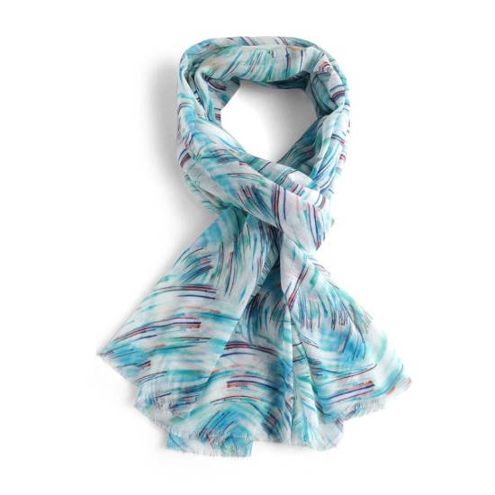 Pure Fashions Firework Scarf - Green