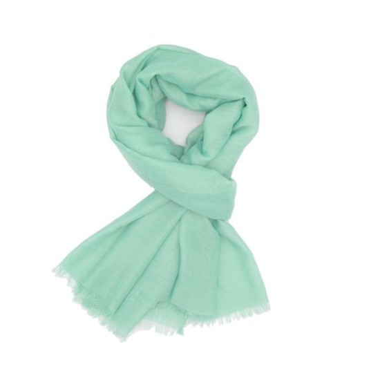 Pure Fashions Plain Scarf - Duck Egg