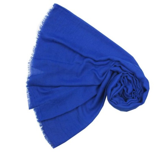 Pure Fashions Plain Scarf - Royal Blue