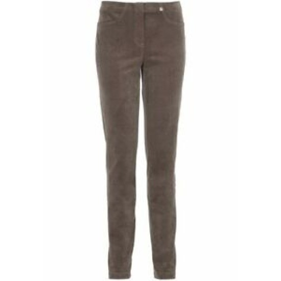 Robell Bella Corduroy Trouser - Taupe