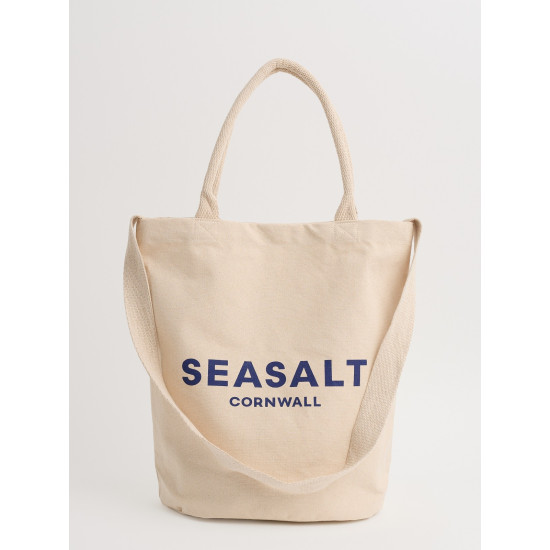 Seasalt Canvas Logo Tote Bag