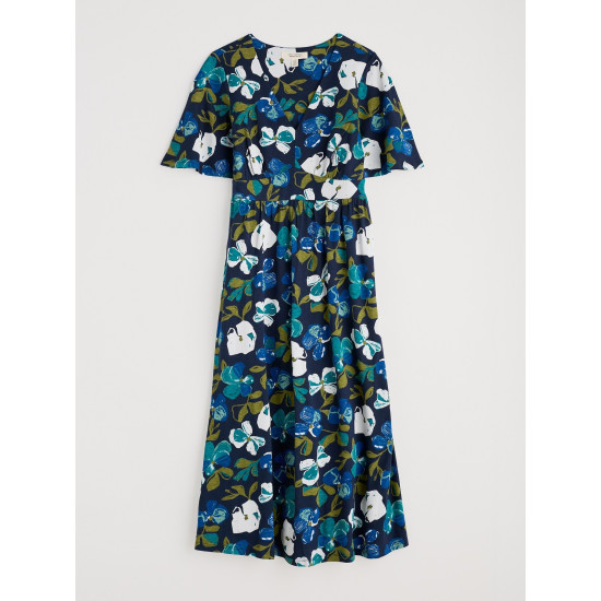 Seasalt Chateaux Maxi Dress - Lamorna Bloom Maritime