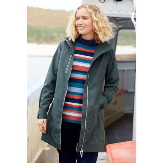 petite tartan coat