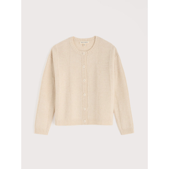 Seasalt Coweth Buttoned Cardigan - Limestone