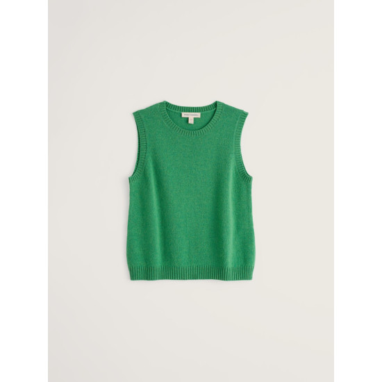 Seasalt East View Knitted Vest - Pea Pod