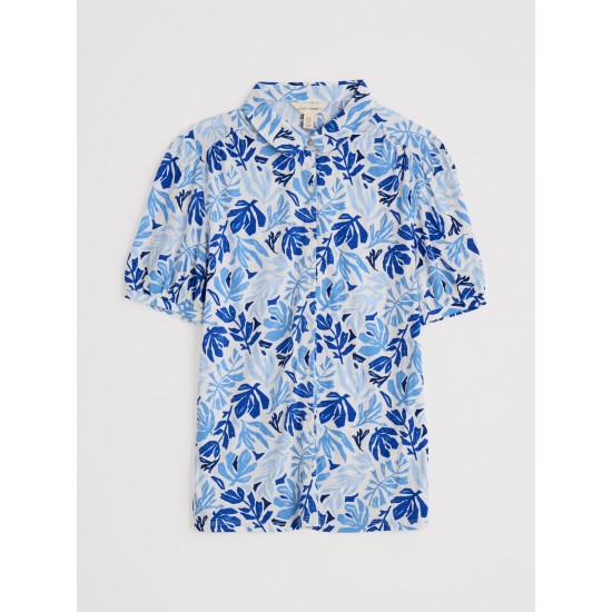 Seasalt Embrace Shirt - Cut Out Seaweed Chalk