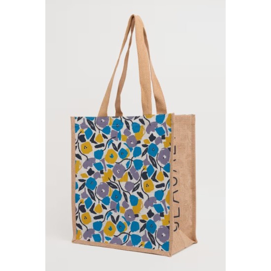 Seasalt Jute Shopper - Zennor Blooms Echium