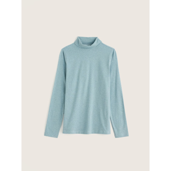 Seasalt Landing Roll Neck Top - Lichen