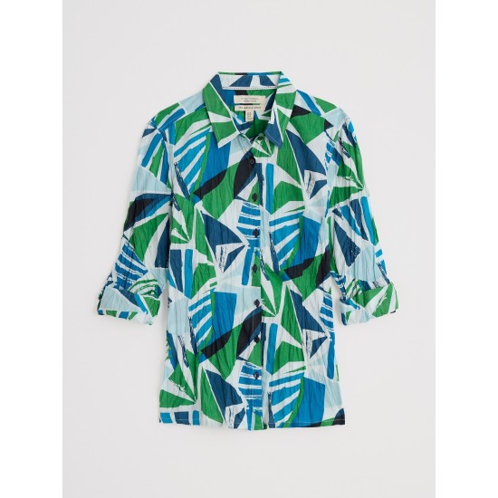 Seasalt Larissa Cotton Shirt - Spinnaker Sails Hedgerow