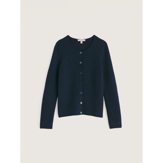 Seasalt Makers Cotton Cardigan - Maritime