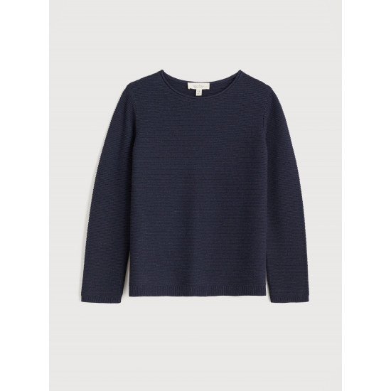 Seasalt Makers Cotton Jumper - Maritime