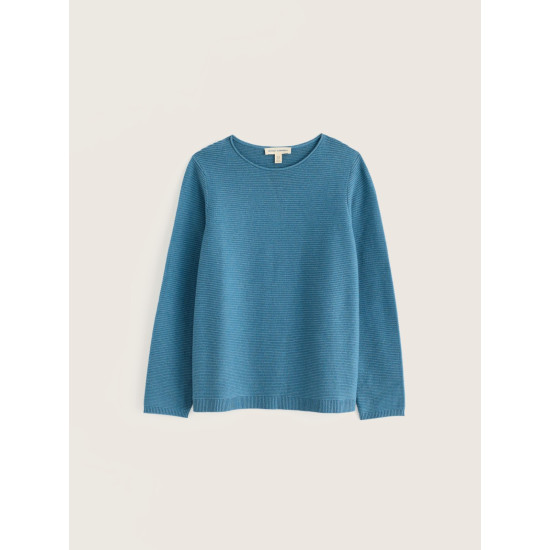 Seasalt Makers Organic Cotton Blend Jumper - Cadet