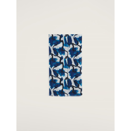 Seasalt May Garland Printed Scarf - Paint Canvas Sail
