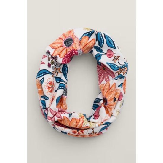Seasalt Organic Cotton Handyband - Pattern Flower Chalk