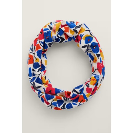 Seasalt Organic Cotton Handyband - Zennor Blooms Chalk Mix