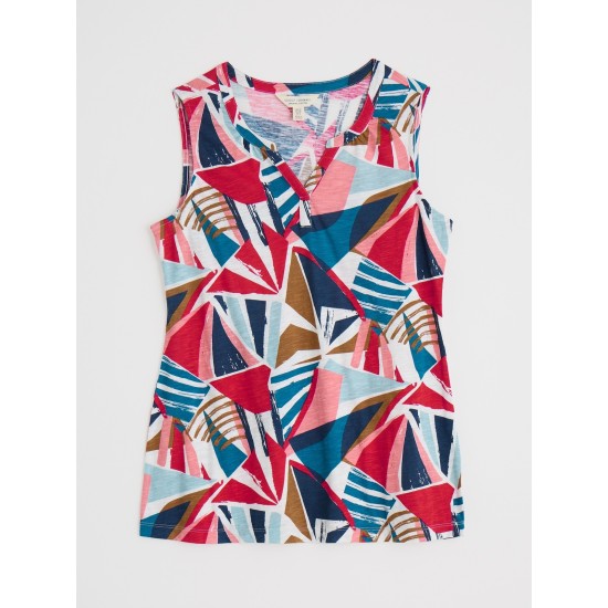 Seasalt Purist Summer Vest Top - Spinnaker Sails Chalk