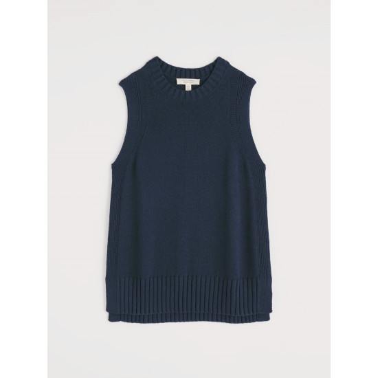 Seasalt Redstart Knitted Vest - Maritime