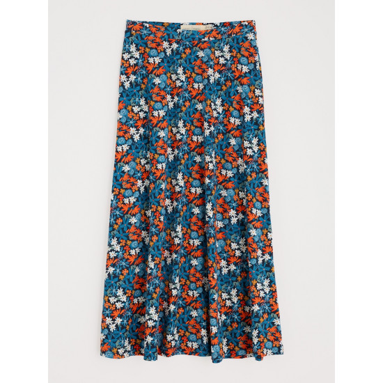 Seasalt Rose A-Line Skirt - Pastel Garden Maritime