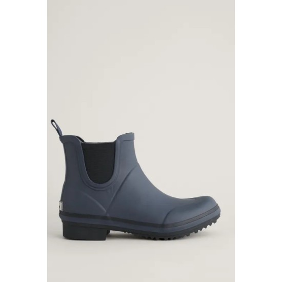 Seasalt Sand Bay Wellies - Squid Ink