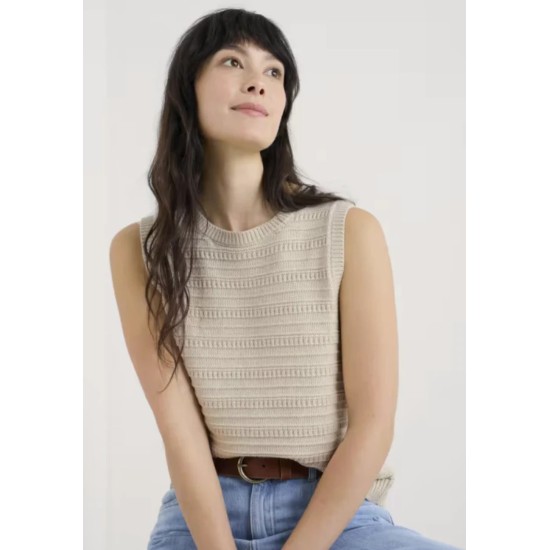 Seasalt Tepel Knitted Vest - Chalk
