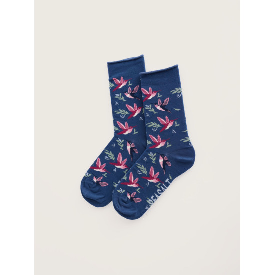 Seasalt Women's Bamboo Arty Socks - Kimbrell Dusk