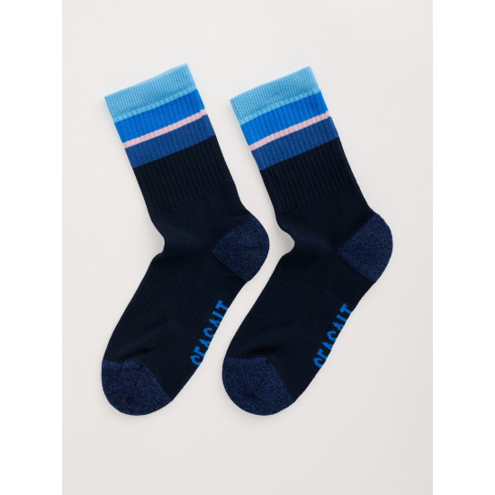 Seasalt Women's Cushioned Crew Socks - Ease Marine
