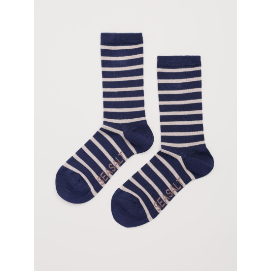 Seasalt Women's Sailor Socks - Breton Magpie