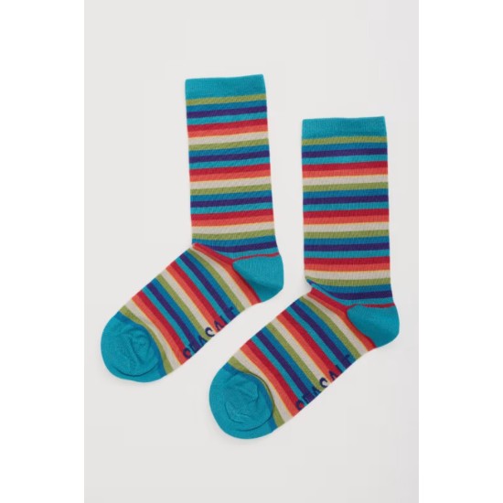 Seasalt Women's Sailor Socks - Playwork Azurite Mix